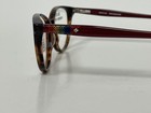 Authentic Bulova VICTORIA FALLS Tortoise/Wine Plastic Cateye Eyeglasses 50mm — photo 4