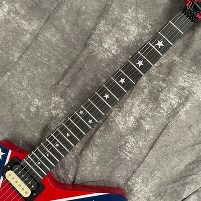 RED Dime Bag Electric Guitar Black Hardware Glossy Finish 6 Strings High Quality