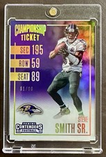 2016 Panini Contenders - Steve Smith Championship Ticket /99 Ravens Panthers
