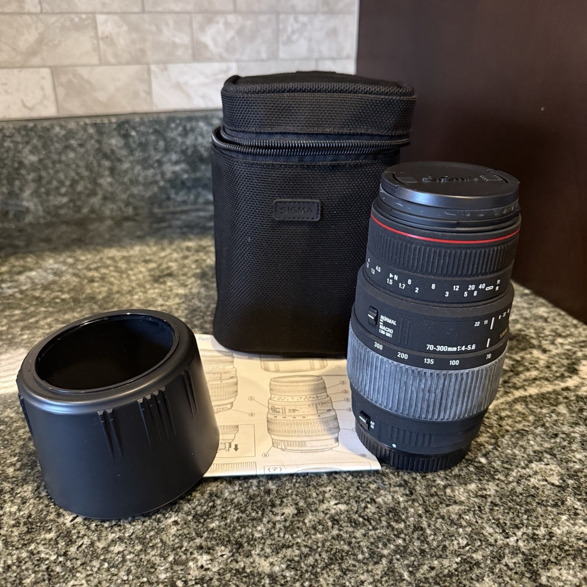 Sigma 70-300mm f4-5.6 APO DG Macro Lens Canon EF Telephoto | eBay