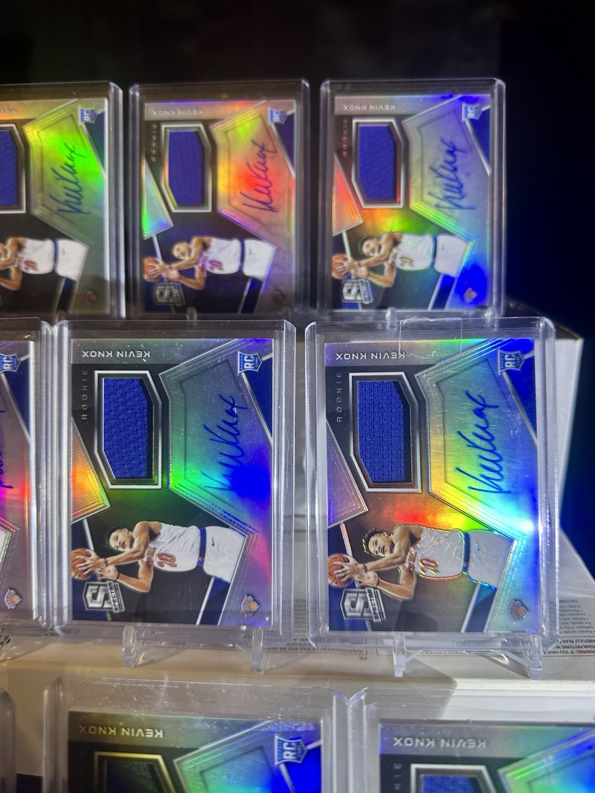18 Rookie Patch Autos, 2018-2019 Spectra Kevin Knox All Numbered/299 - Invest view 4