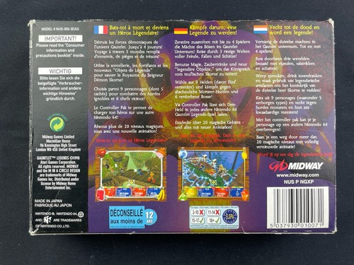 N64 Gauntlet Legends Ovp - Bild 2 von 11