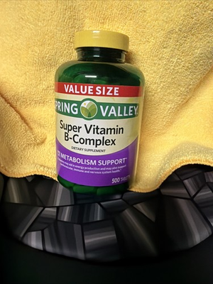 #ad #ad Spring Valley Super Vitamin B Complex Tablets 500 Count.. $24.99