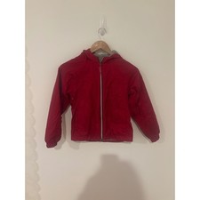 L.L. Bean Fleece Lined Raincoat Size 6-7