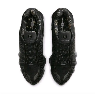 NIKE SHOX TL IQ0299-010 Mens Size 9 Black/smoke Grey | eBay