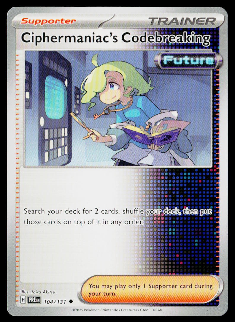 Ciphermaniac's Codebreaking SV: Prismatic Evolutions #104/131
