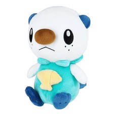 Pokemon All Star Collection PP213 Oshawott S Size Plush Toy Sanei Boeki