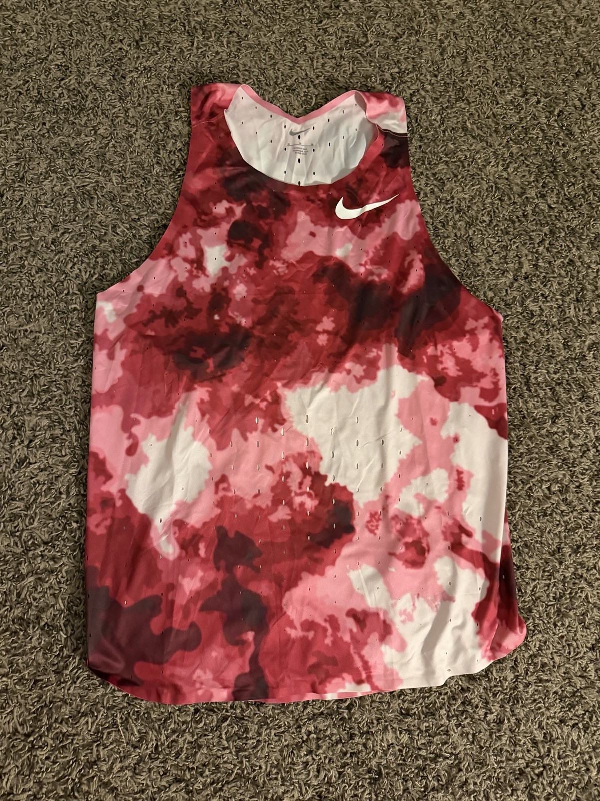 Nike Pro Elite 2024 Racing Singlet | Pink | Men's Size M