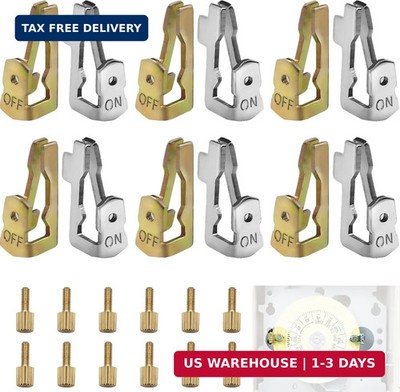 Updated Pool Timer On Off Clips 12pcs, Juvaeny Time Switch Replacement Trippers