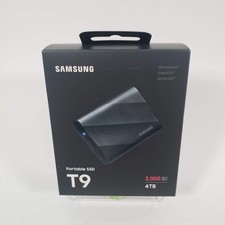New Samsung 2.5" T9 4TB USB 3.2 SSD PG4T0B