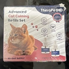 TheraPetMD Advanced Cat Calming Plug-In Diffuser Refill Kit 60-Day Supply