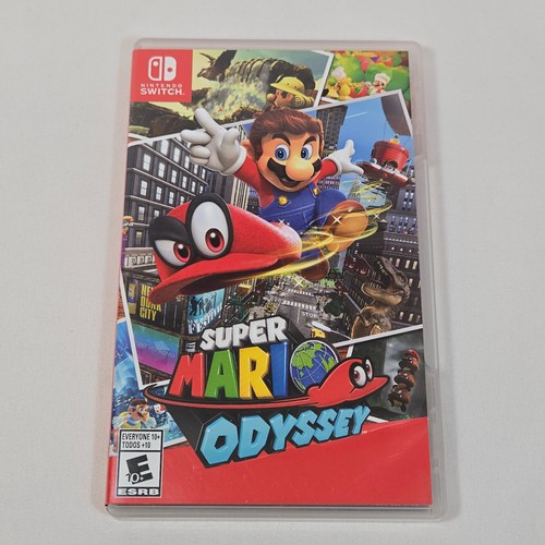 Nintendo Switch Super Mario Odyssey Spiel Cartridge und Case