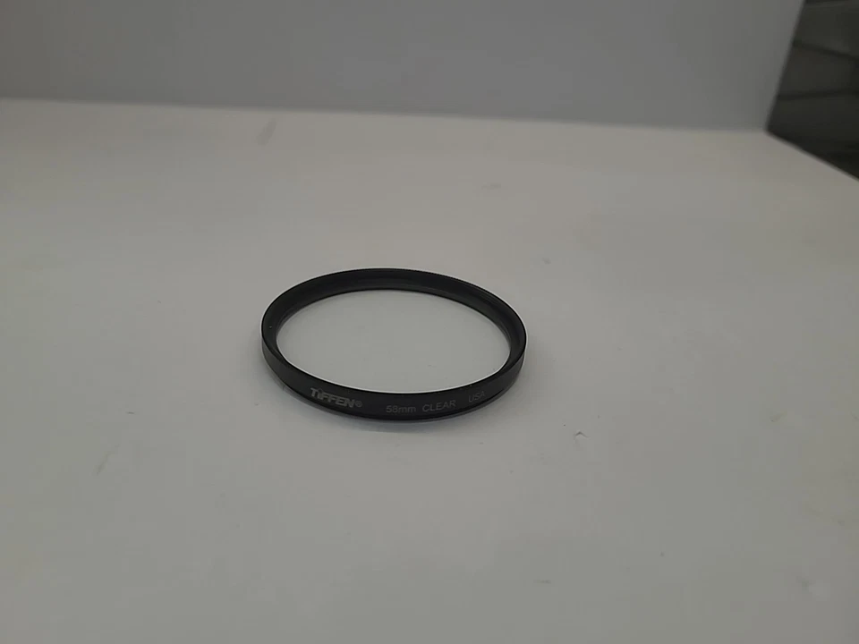 Tiffen 58mm Clear Lens Protector made in USA - OEM Genuine - Image 2 of 3