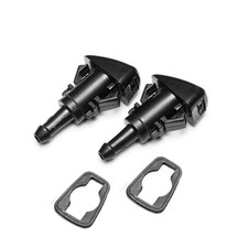 Front Windshield Washer Nozzles Wiper Spray Kit- For: Dodge, Ram, Jeep - Repl...