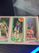 1980-81 Topps - Norm Nixon, Sam Lacy, Kenny Carr #54-123-141 (RC)
