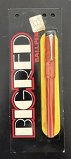 Parker Big Red Orange Ballpoint Pen New In Package Made In USA Sealed