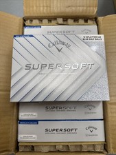 Callaway Supersoft Blue Splatter Golf Balls 12 Ball Pack Brand New 2026