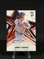 Topps 2026 Series 1 Jimmy Crooks III Baseball Stars Autos RC Auto BSA-JCR