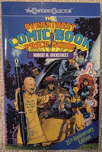 Overstreet Comic Book Price Guide May 1995 25th Anniversary Edition