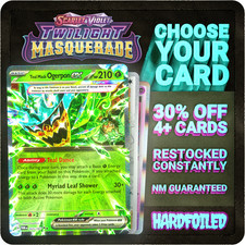 Pokemon TWILIGHT MASQUERADE Singles Choose Your Card Reverse Holo/Holo/EX NM