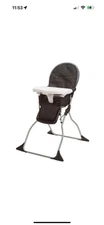 Cosco Simple Fold Deluxe High Chair - Black