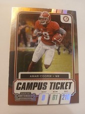 2021 Panini Contenders Draft Picks - Amari Cooper #38 Campus Ticket