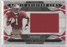 2008 Donruss Gridiron Gear Rookie Gems Jumbo Jerseys 50/50 Dexter Jackson 9oy