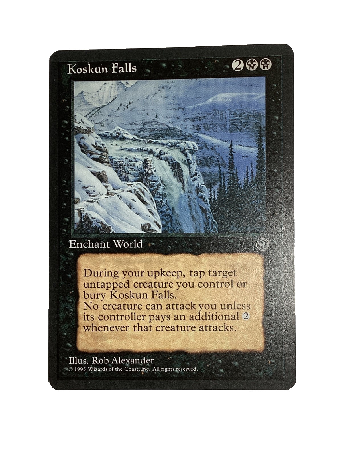 Koskun Falls 1995 Homelands MTG RESERVED LIST