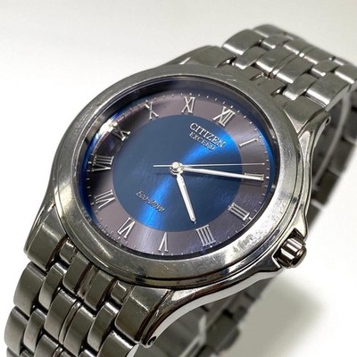 Citizen Exceed A730-H12557 Titanium Eco-Drive Radio Controlled Blue Men's Watch