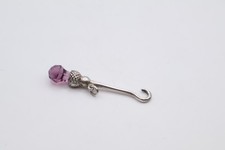 Delightful Antique Silver Miniature Chatelain Button Hook Hallmarked