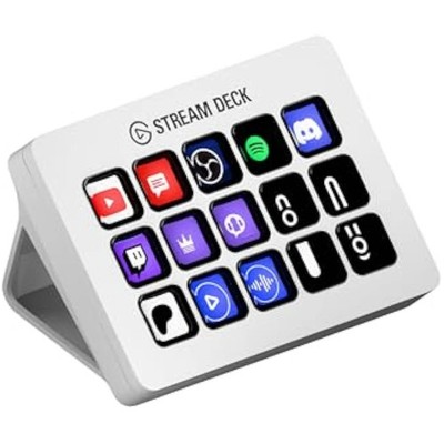 Elgato Stream Deck MK.2 weiß - Studio Controller, 15 Makrotasten, Trigger