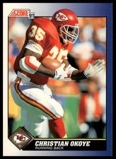 1991 Score #70 Christian Okoye