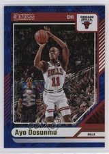 2024-25 Panini Donruss International Blue Fireworks 60/85 Ayo Dosunmu #133 1nr7
