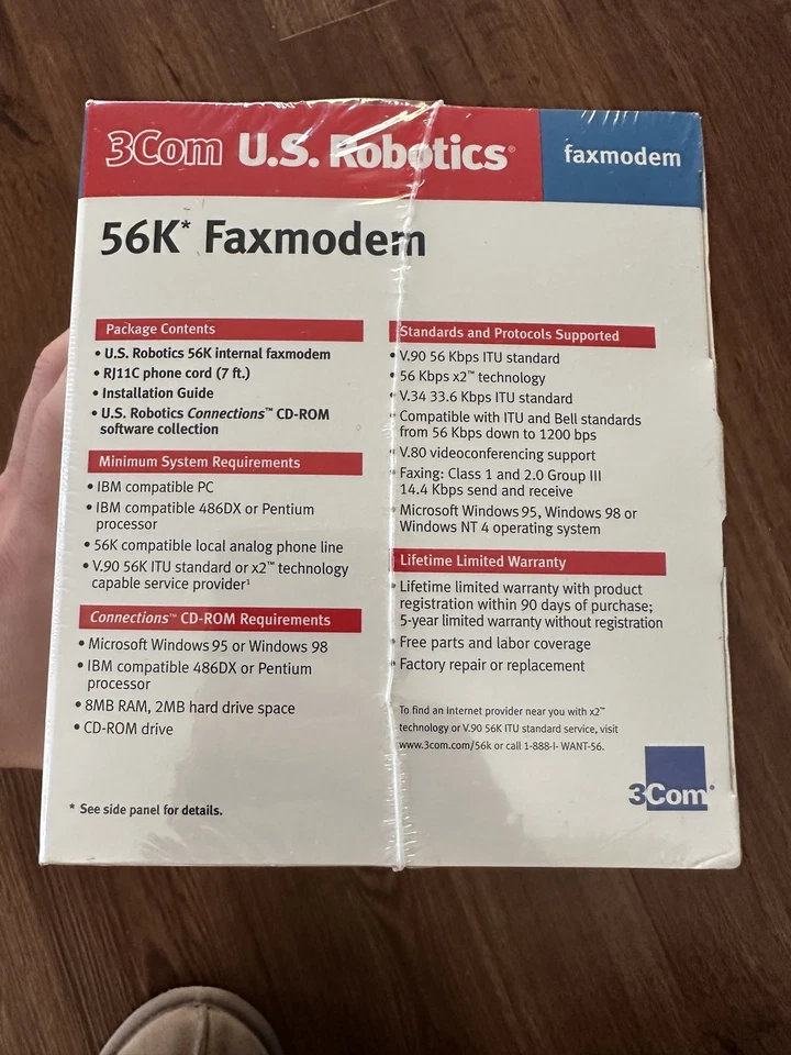 3com US Robotics 56k modem card Model 5687 Brand New - Image 4 of 4