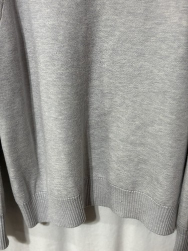 MAX & MIA Women’s Size Large Sweater Shirt Top Thick Sweatshirt Pullover Gray - Picture 6 of 8