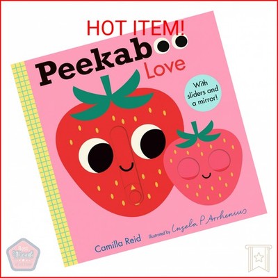 Peekaboo: Love: (An Interactive Board Book for Babies & Toddlers with Mirror & S