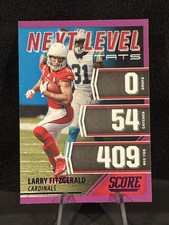 2021 Score Next Level Stats Purple #NL11 Larry Fitzgerald