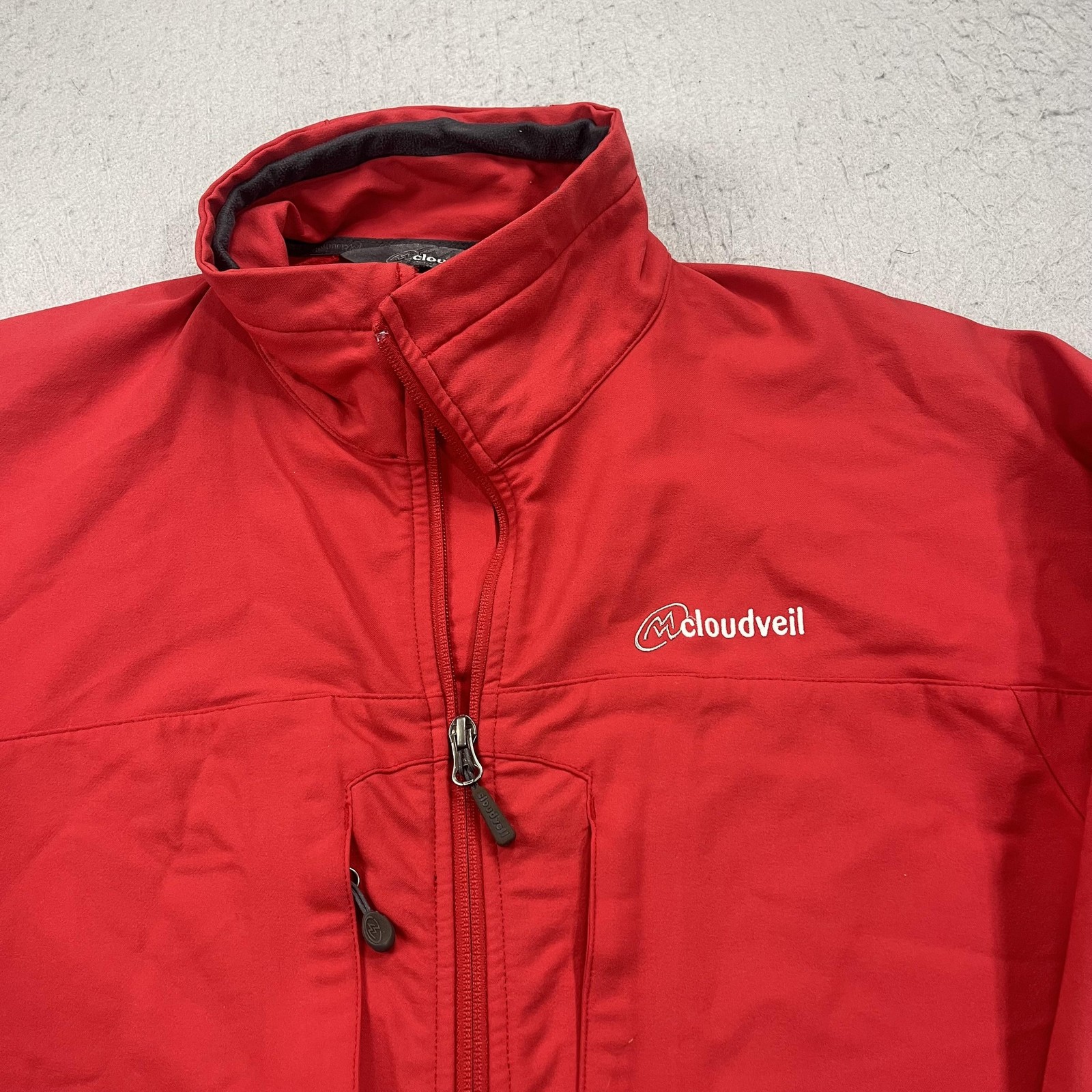 Cloudveil Jacket Mens Medium Red Softshell Schoel… - image 2