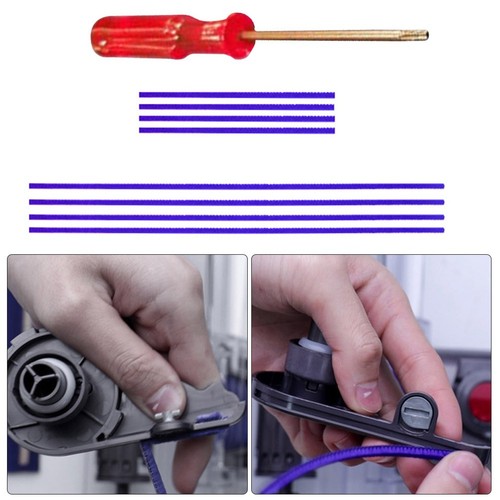 Soft Plush Strips Roller Head/For Home Blue Parts Replacement Roller Soft