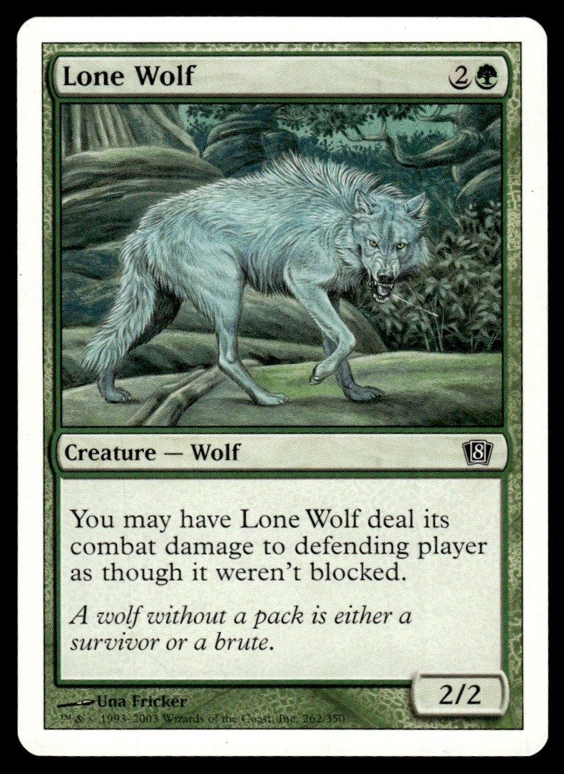 2003 8th Edition Lone Wolf MTG/Magic the Gathering Common #262