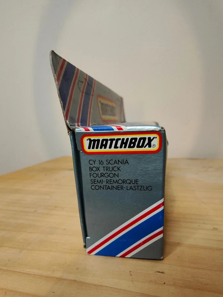 Vintage Matchbox Convoy CY-16 Scania Box Truck Fourgon New boxed vintage - Image 3 of 4