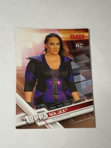 Nia Jax #26 2017 Topps WWE card