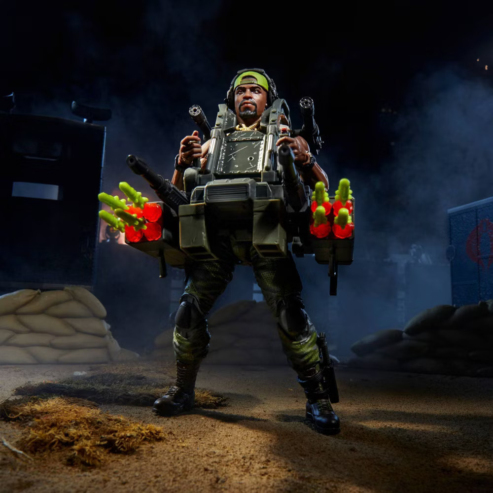 G.I. Joe Classified Series Heavy Duty with Man-Portable Heavy Weapons