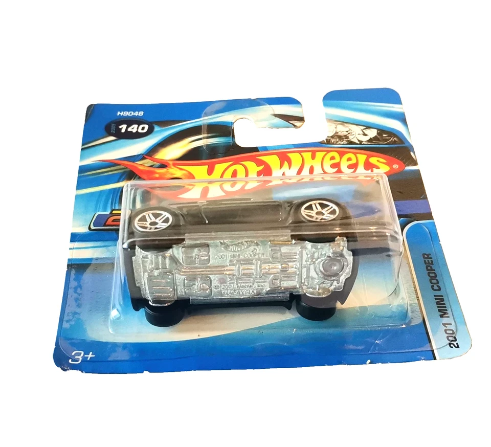 ✅  Hot Wheels 2001 MINI COOPER schwarz in OVP * 2004 Mainline * MOC - Bild 3 von 4
