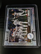 2026 Topps Series 1 Dodgers Team Card Ohtani #256 Celebration Confetti Parallel