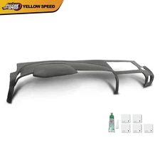 Fit For 2007-2013 Silverado LS LT WT Sierra SL SLE Dash Board Cap Cover Gray