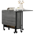 Dining Table Drop Leaf  Versatile Expandable  - Space-Saving & Portable Design