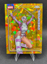 2026 Topps Chrome Marvel Sapphire Gwenpool #121 Gold Refractor /50 31/50