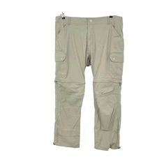 KUHL Men Size 40 x 30 Pants Khaki Brown Renegade Convertible Zip Off Shorts