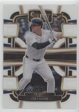 2024 Panini Select Concourse White Prizm 57/99 Colt Keith #30 d4v